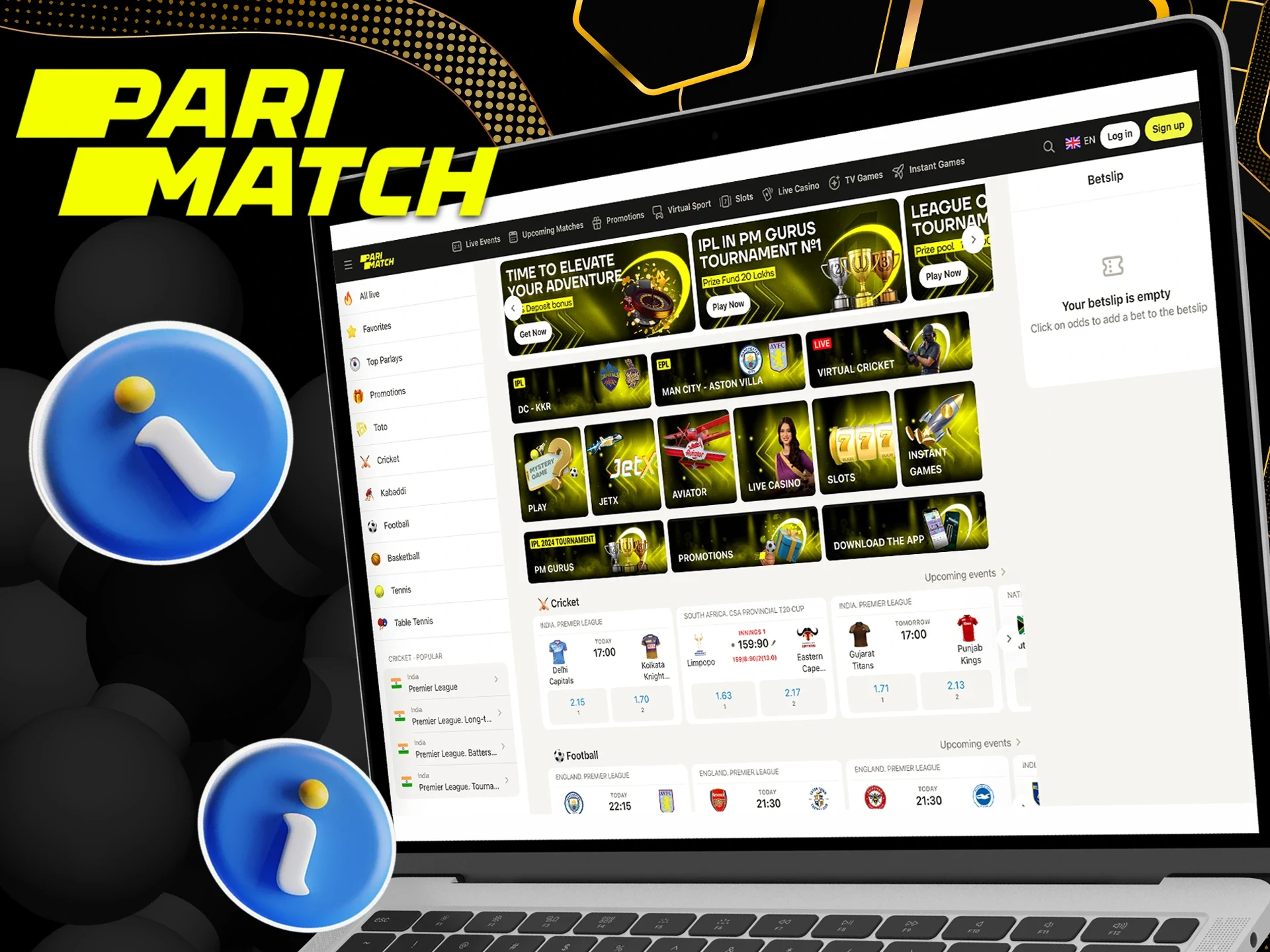 Explore information about the Parimatch website.