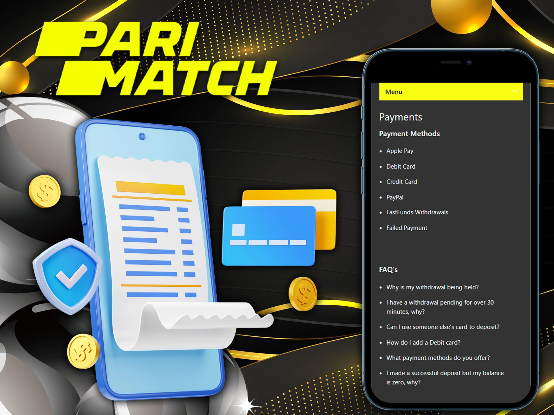 Familiarise yourself with the financial position of Parimatch.