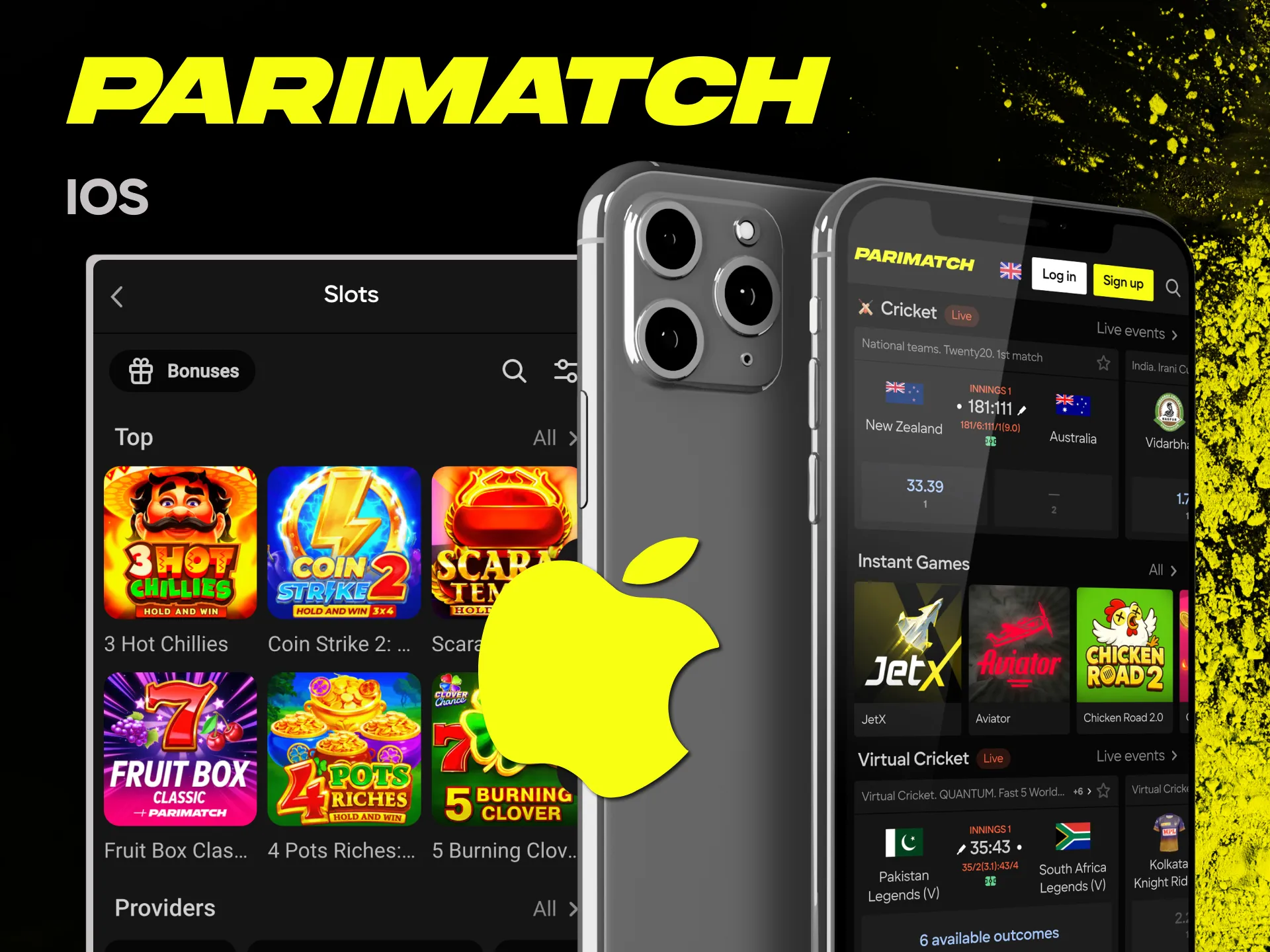Add the Parimach app to your home page.